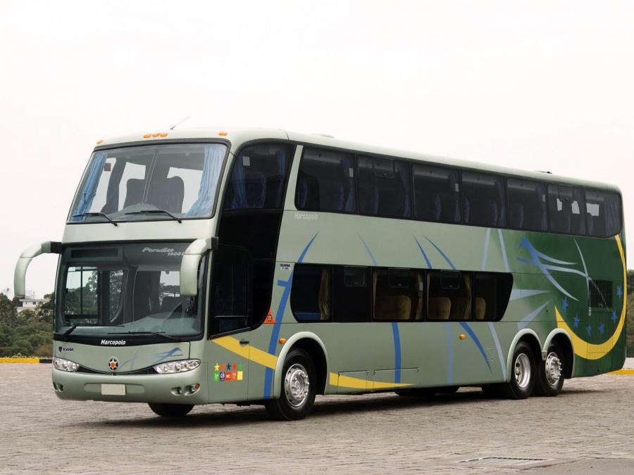  Scania K420 Paradiso G6 1800 DD 6x2 by Marcopolo 2000 года  (фото 1 из 1)